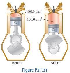 4. Cho 1mol khí hydro được nung nóng ở áp suất không đổi từ 300 K đến 40 K. Tính (a) nhiệt lượng khí nhận được, (b) độ tăng nội năng của nó, và (c) công khí thực hiện. ĐS: 3,46 kj;,45 kj; -1,01kJ 5.