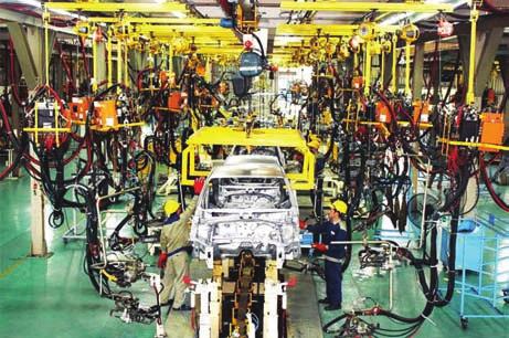 Phần thứ ba KẾT QUẢ XÂY DỰNG VÀ PHÁT TRIỂN VÙNG ĐÔNG NAM Chế tạo thiết bị cơ khí phụ tùng lắp ráp ô tô tại Khu phức hợp Tập đoàn ô tô Mazda (Nhật Bản) để đầu tư nhà máy sản xuất ô tô Mazda tại Chu