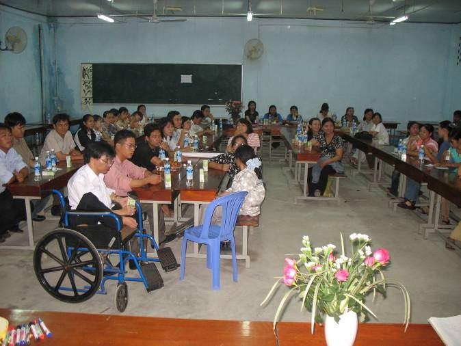Hội thảo này đã thu hút 78 người khuyết tật và không khuyêt tật tham gia, ngòai ra còn có sự tham dự của các cơ quan báo đài như Báo Tuổi Trẻ, Người Lao Động, Phụ Nữ, Sinh Viên Vietnam, và đài truyền