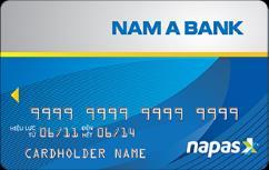 CASH CARD HAPPY CARD Miễn phí rút tiền mặt tại POS/ATM Nam A Bank Rút tiền mặt 80% hạn mức tín dụng Tặng kèm khi mở thẻ tín