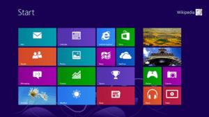 Windows 8 Giao diện ngươi dùng đa chạm.