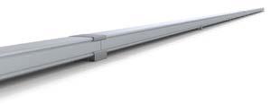 Rào vượt chướng ngại vật S61601 - Rào vượt chướng ngại vật di động tiêu chuẩn. Chiều dài 3.96m.