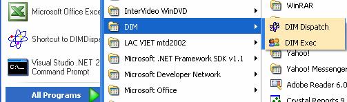 Bước 6 : - Đối với A0 Mở file Config_Dispatch.xml trong thư mục : C:\Program Files\CNPM- EVNIT\DIMSetup.
