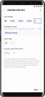 Thanh toán dễ dàng nhanh chóng tiện lợi chỉ với 3 bước đơn giản: Mở Samsung Pay. Xác thực bằng 1 trong 3 lớp bảo mật. Chạm vào thiết bị POS để thanh toán.