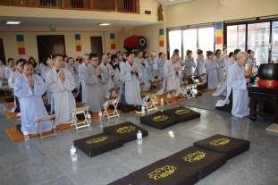 Học sinh Hòa Lan thăm chùa Vạn Hạnh Theo lời yêu cầu của trường tiểu học Het Kristal