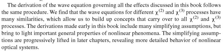 Trong sách này, việc rút ra phƣơng trình sóng chi phối tất cả những hiệu ứng đƣợc tiến hành theo cùng một quy trình.