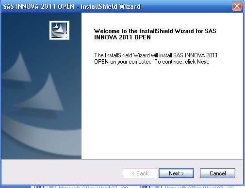Hướng dẫn cài đặt và Tạo bản quyền Sản phẩm SAS INNOVA 2012 OPEN Phần 01 - Cài đặt SAS INNOVA 2012 OPEN Để cài đặt SAS INNOVA 2012 OPEN bạn cần phải có bộ cài đặt.