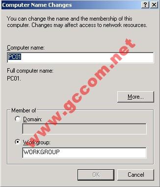 Nhập tên Domain tương ứng vào ô Primary DNS suffix of this computer