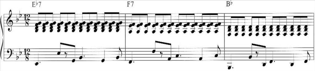 Kỹ thuật ứng tấu dựa trên 2 yếu tố chính: Kỹ thuật hòa âm trên đàn Tạo ra các chuỗi hợp âm mang đặc trung tính chất âm nhạc của thể loại đang được ứng dụng.
