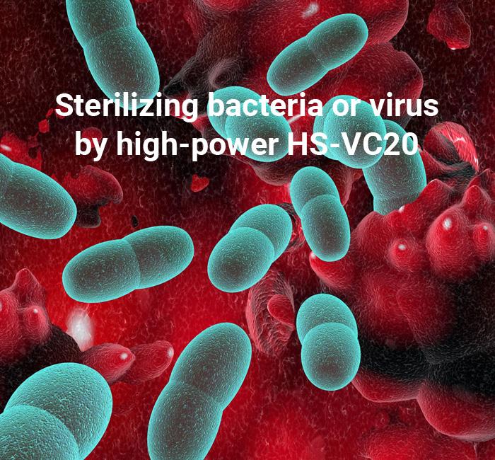 20 Máy diệt khuẩn dùng trong y tế HS-VC20 - Máy diệt khuẩn plasma nhiệt độ thấp - Thời gian diệt khuẩn ngắn - Chất diệt khuẩn thân thiện với môi trường - Máy bơm chân không oil-less, Vận hành/duy trì
