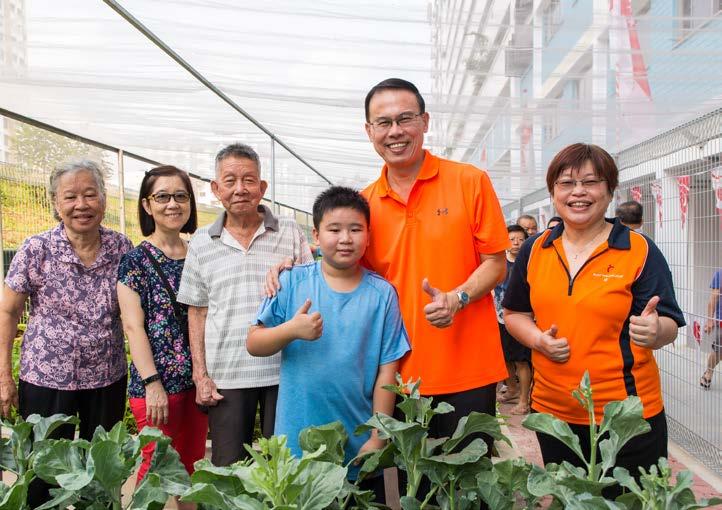 6 Talk of The Town A BIGGER AND BETTER COMMUNITY GARDEN FOR ZONE 10 Residents from Bukit Panjang Zone 10 gathered on the morning of 8 September 2019 to commemorate the official opening of their new