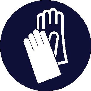 Việc thay găng tay thường xuyên được khuyến nghị.