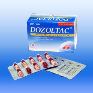 DOZOLTAC Thành phần: - Paracetamol. 325mg - Chlorpheniramin maleat.