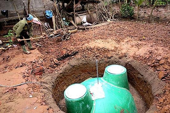 tiếp - Chất thải chăn nuôi: hầm biogas, phân