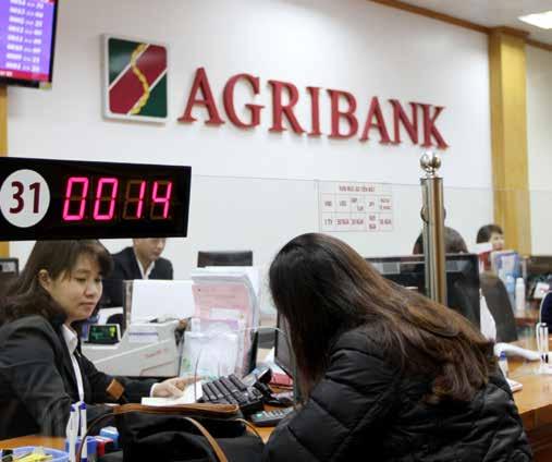 Agribank cũng đã sắp xếp lại bộ máy tổ chức tại Trụ sở chính, các chi nhánh và mạng lưới kinh doanh phù hợp với yêu cầu hoạt động kinh doanh trên cả địa bàn thành thị và địa bàn nông thôn; đồng thời