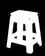 1226 34 x 24 x 46,2 (cm) Ghế cao xếp Tall folding stool No.0943 33,7 x 29,2 x 42,4 (cm) Ghế trung xếp Medium folding stool No.