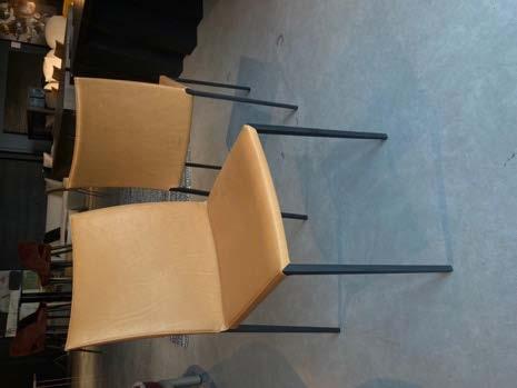 set of 2 ZANOTTA - LIA chair B68 x H47/80 x