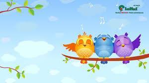 - Yêu cầu trẻ xác định: Chim cam và chim tím ở bên nào của chim xanh? Ai đứng phía phải của chim xanh? Ai đứng phía trái của chim xanh? 3.2.
