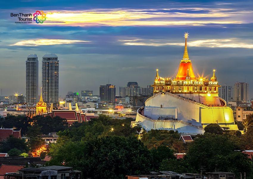 Quý khách có thể tự do tham quan, mua sắm, thưởng thức ẩm thực Thái Lan tại Bangkok trước khi trở về Việt Nam. Ngày 5. BANGKOK - TP HCM Quý khách dùng bữa sáng và làm thủ tục trả phòng khách sạn.