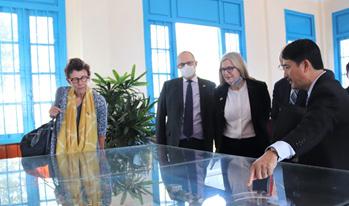 Hợp tác ĐỐI NGOẠI ĐOÀN ĐẠI SỨ BẮC ÂU THĂM TRƯỜNG Ngày 03/03/2022, Trường ĐH Nha Trang đã tiếp đón đoàn Đại sứ các nước Bắc Âu tại Việt Nam gồm Đại sứ Na Uy, Đại sứ Thụy Điển, Đại sứ Phần Lan và Đại