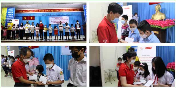 trường học trên cả nước. Hoạt động này được triển khai nhân dịp kỷ niệm 4 năm hợp tác thành công giữa Dai-ichi Life Việt Nam và Sacombank (2017 2021).