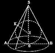 Câu : Một hạt ngọc trai hình cầu (S) bán kính R không đổi, được bọc trong một hộp trang sức dạng hình nón (N) ngoại tiếp mặt cầu (S).