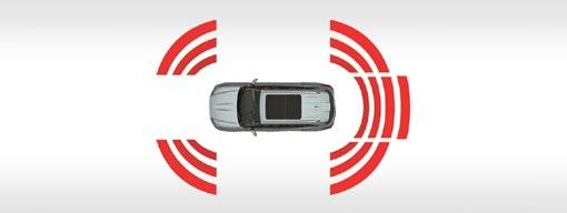 HỆ THỐNG CẢNH BÁO PHƯƠNG TIỆN CẮT NGANG PHÍA SAU (RCTA) Hệ thống phát hiện các xe di chuyển đến gần vùng khó quan sát và đưa ra cảnh báo cho người lái.