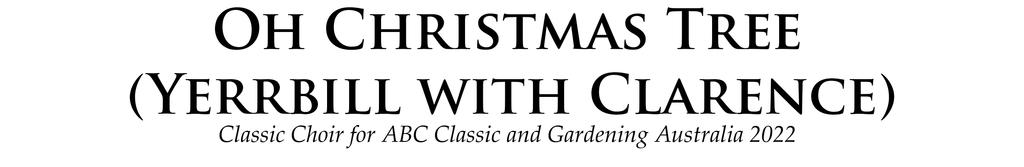 Classic Choir for ABC Classic and Gardening Australia 2022 Traditional Arr: Clarence Slockee & Joe Twist Piano Introduction q=86 3 4 3 4 3 4 j J J (Unison.