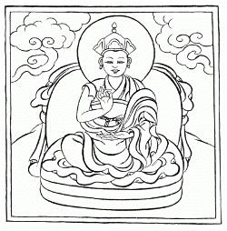 Tác giả của ʹNgọn Đèn Soi Sáng Con Đường Giải Thoátʹ, đại sư Tsele Natsʹog Rangdrol, sinh vào năm 1608 và là một vị hoá thân với một kiến thức về đạo pháp lẫy lừng.