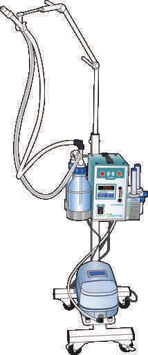HỆ THỐNG CPAP Hệ thống MTTS CPAP bao gồm: 1. Máy nén khí 2.
