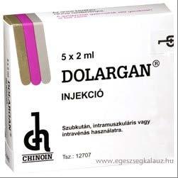 DOLARGAN - Liều dùng trong GMHS:. 50-100 mg / bt 4 giờ lần để giảm đau & tiền mê;. Trong mê cho 1-25 mg/tm 30 lần;. Tê TS: 1,2 1,4 mg/kg;. Tê NMC: 2 mg/kg.