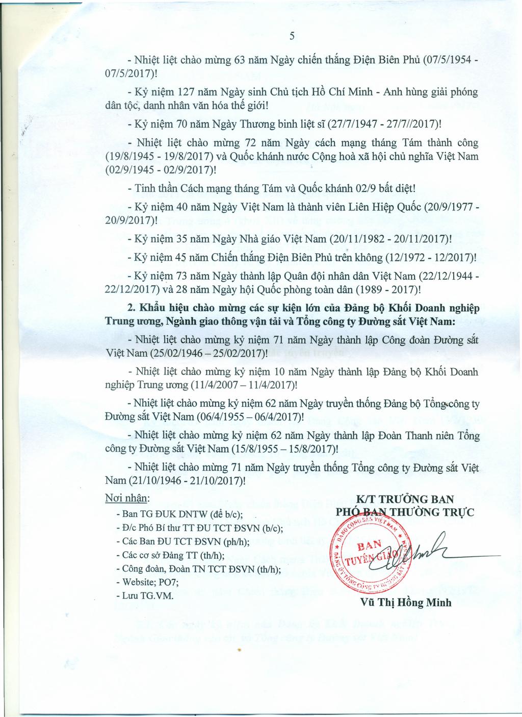 5 - Nhiet liet chao mung 63 nam Ngay chien thang Dien Bien Phil (07/5/1954-07/5/2017)! - Ky niem 127 nam Ngay sinh Chu tich H6 Chi Minh - Anh hung giai ph6ng dan tqe, danh nhan van h6a th~ gioi!