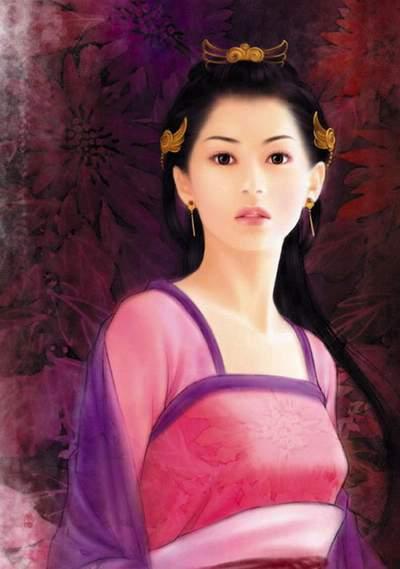 Các người đẹp nghiêng thùng đổ nước Trung Quốc hồi xưa qua nét vẽ của các hoạ sỹ Võ Tắc Thiên Nữ hoàng Võ Tắc Thiên đại đế (624 705), cổ vãng kim lai duy chỉ có 1 người này.