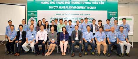 Toyota Việt Nam thực hiện Tháng môi trường Toyota Việt Nam xuất xưởng chiếc xe thứ 400.