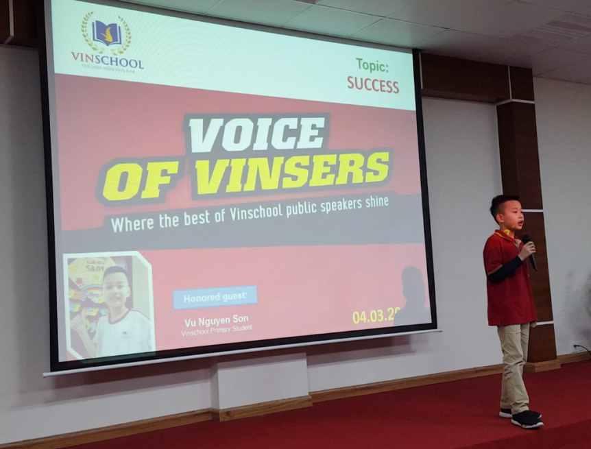 Đây cũng chính là thông điệp mà Ban tổ chức Voice of Vinsers muốn truyền tải: Thành công không phải chỉ là những thành quả lớn lao mà đến từ những việc nhỏ bé chúng ta đang nỗ lực hoàn thành hàng