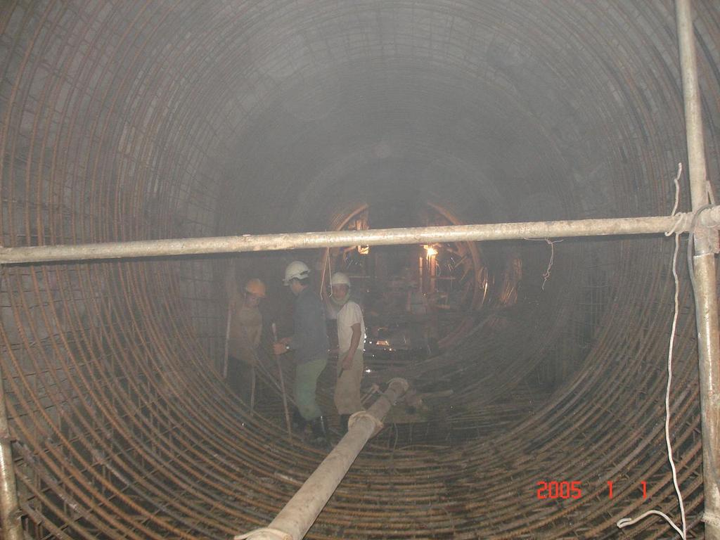Cốt thép đường hầm 2