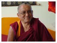 Lạt ma Thubten Zopa Rinpoche là học trò của Lạt ma Thubten Yeshe. Ông là một người thầy khả kính đã dạy về con đường giải thoát cho hàng ngàn người, mà trên một trăm người đã trở thành tu sĩ.