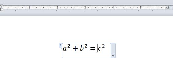 Lưu ý: Nếu không muốn sử dụng các mẫu có sẵn bạn nhấp chuột trực tiếp vào biểu tượng Equation, một đối trắng sẽ được chèn vào văn bản.