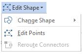 + Hộp chọn các đối tượng Shape: Cho phép chèn các đối tượng Shape khác lên văn bản mà không cần quay trở lại Tab lệnh Insert.