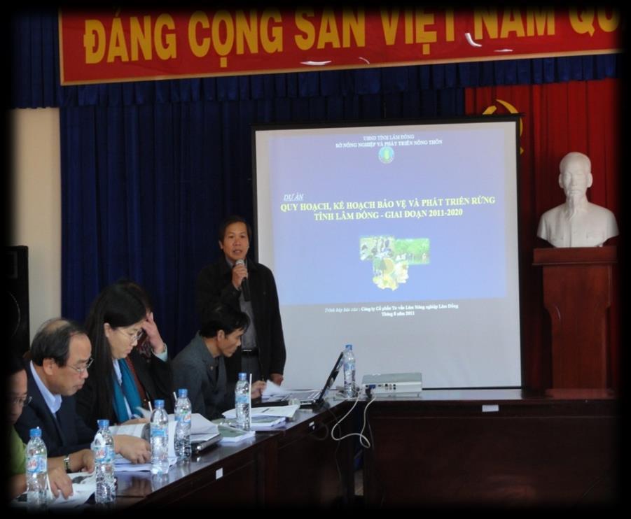 e) Xây dựng Quy hoạch, kế hoạch bảo vệ và phát triển rừng tỉnh Lâm Đồng giai đoạn 2011-2020 lồng ghép với các hoạt động của