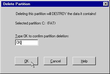 3. Format part. Chọn 1 partition trong bảng liệt kê rồi vào menu Operations, chọn Format... hoặc right click lên 1 partition trong bảng liệt kê rồi chọn Format...Hộp thoại Format sẽ xuất hiện.
