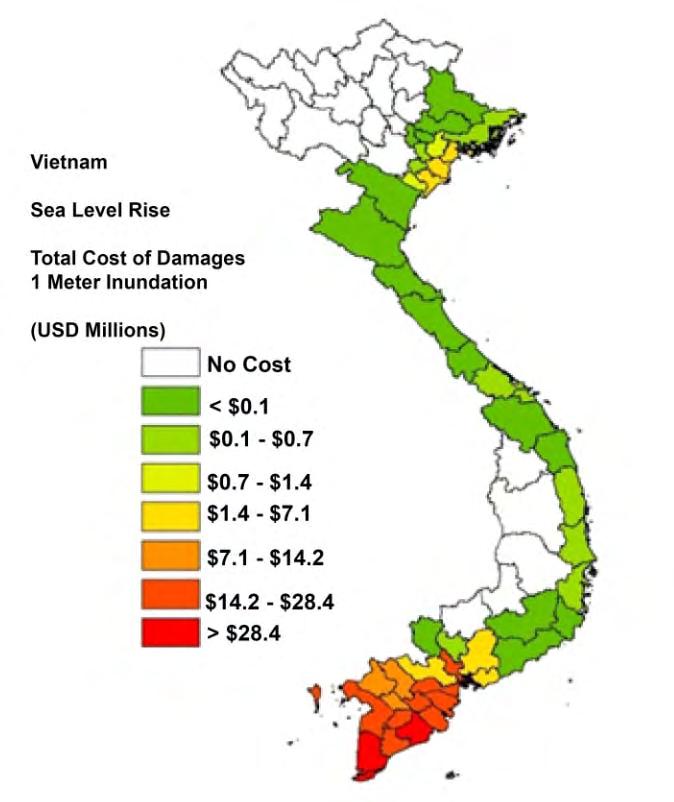 vùng lãnh thổ của Việt Nam. 5.6.3. Các kết quả theo vùng Việt Nam là một đất nước có vùng địa lý đa dạng, từ vùng duyên hải thấp đến vùng núi cao ở phía Bắc.