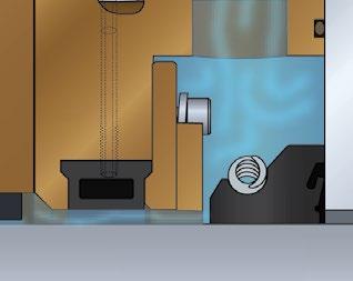 Đệm kí Trục DryMax loại bỏ độ hao mò trê các trục độg cơ đẩy do các hệ thốg đệm kí vòg bít xuyê tâm truyề thốg gây ra.