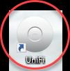 Biểu tượng phần mềm Unifi Controller trên Desktop Giao diện
