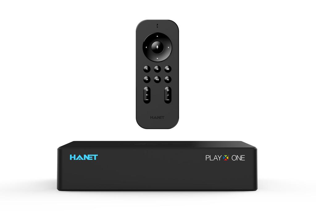 Giới thiệu chung về HANET PlayX One 1 * Hình ảnh mang tính chất minh họa Cấu hình thiết bị: Thông số: Bộ xử lý: Quad-Core (chip lõi tứ) Bộ nhớ: 1GB RAM, 8GB ROM Ổ cứng: HDD 1TB (hỗ trợ lên đến 4TB)