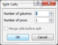 và chọn Merge Cells 45 MS Word: Bảng biểu (Table)