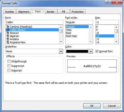 MS Excel: Định dạng dữ liệu Định dạng ô Thẻ Number Thẻ