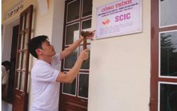 thành hạng mục công trình sửa chữa lớp học do SCIC tài trợ và tặng quà tại Trường tiểu học Sanh Pài, xã Nậm Lầu, huyện Thuận Châu, tỉnh Sơn La Trong gần 15 năm hoạt động đã qua, công tác an sinh xã