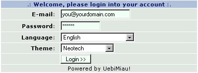 vn/squirrelmail/src/login.php Webmail: UebiMiau, link truy cập là http://isp-www8.fpt.vn/webmail/ Webmail: Roundcube, http://isp-www8.fpt.vn/roundcube/ Bạn nhập đầy đủ địa chỉ e-mail trong ô "E-mail".