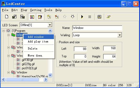 Shortcut pull-down menu after right click Attribute of the window Hình 9 : Các thuộc tính của cửa sổ Hình 10 : Điều chỉnh kích